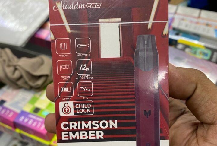 Aladdin Pro Crimson Ember Vape | Buy Vape Online India