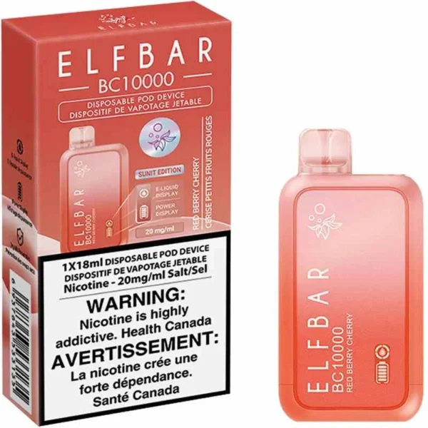 ELF BAR BC10000 – Red Berry Cherry Disposable Vape