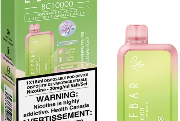 ELF BAR BC10000 – Strawberry Kiwi ice