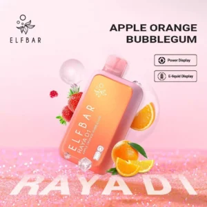 ELF BAR RAYA D1 13000 Puffs – Apple Orange Bubblegum Disposable Vape