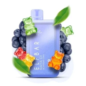 ELF BAR RAYA D1 13000 Puffs – Blueberry Gami Disposable Vape