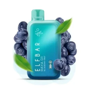 ELF BAR RAYA D1 13000 Puffs – Blueberry Mint Disposable Vape