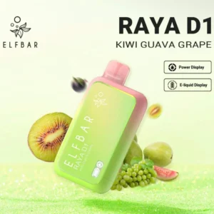 ELF BAR RAYA D1 13000 Puffs – Kiwi Guava Grape Disposable Vape