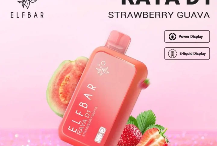 ELF BAR RAYA D1 13000 Puffs – Strawberry Guava Disposable Vape