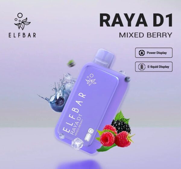 ELF BAR RAYA D1 13000 Puffs – Mixed Berry Disposable Vape
