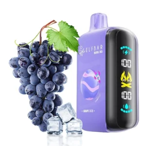 Elf Bar Raya D3 25000 Puffs Grape ice