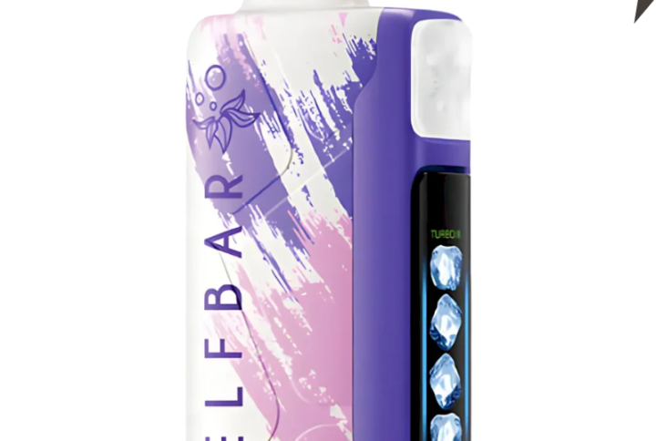 ELF BAR ICE KING DISPOSABLE VAPE 30000 PUFFS Grape Ice Flavor