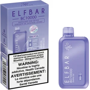 ELF BAR BC10000 – Grape ice Disposable Vape