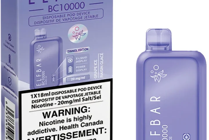 ELF BAR BC10000 – Grape ice Disposable Vape