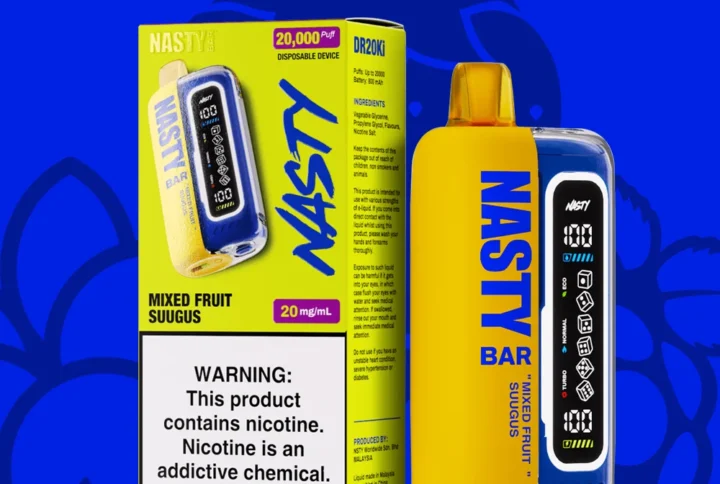 Nasty Bar mixed fruit suugus