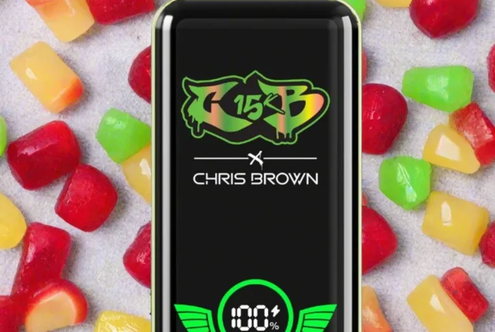 Chris Brown Apple Gummies Vape – 15K Puff Disposable