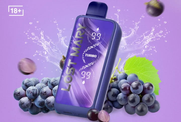 Lost Mary Black Grape vape
