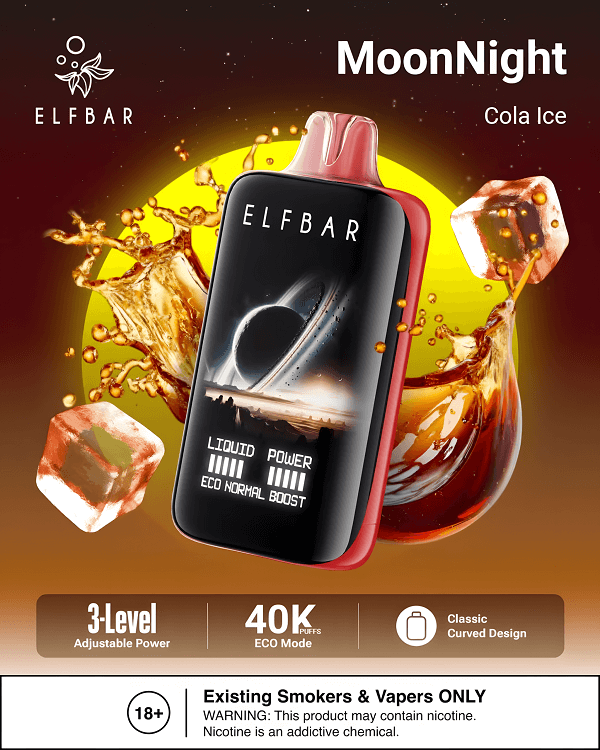 Elfbar Moonnight Cola Ice vape