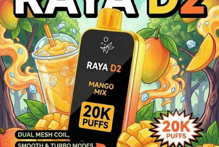Raya D2 Mango Mix Elfbar 20K Puffs