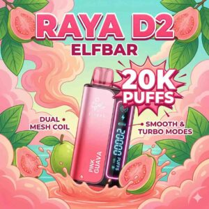 Raya D2 Pink Guava Elfbar 20K Puffs